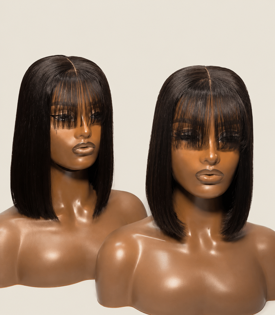 Sleek Fringe Bob Wig – Premium Straight Cut Lace Front Wig Sleek Fringe Bob Wig – Premium Straight Cut Lace Front Wig
