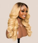 Glossy Blonde Wig - Image 2
