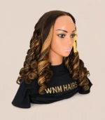 Mannequin With Styled Wig and Branding - Image 2