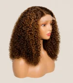 Brown Bust Curly Wig - Image 2