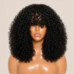 Deep Curly Bang Human Hair