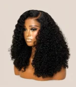 Glossy Curly Hair