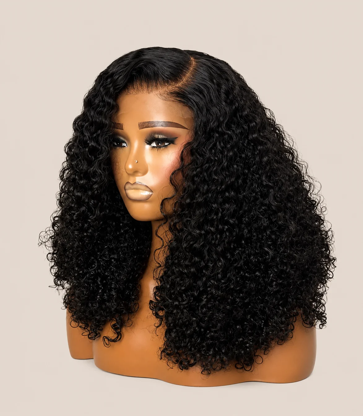 Glossy Curly Hair Glossy Curly Hair - Image 1